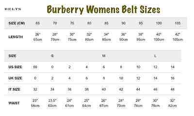 burberry b buckle belt|burberry women's belt size chart.